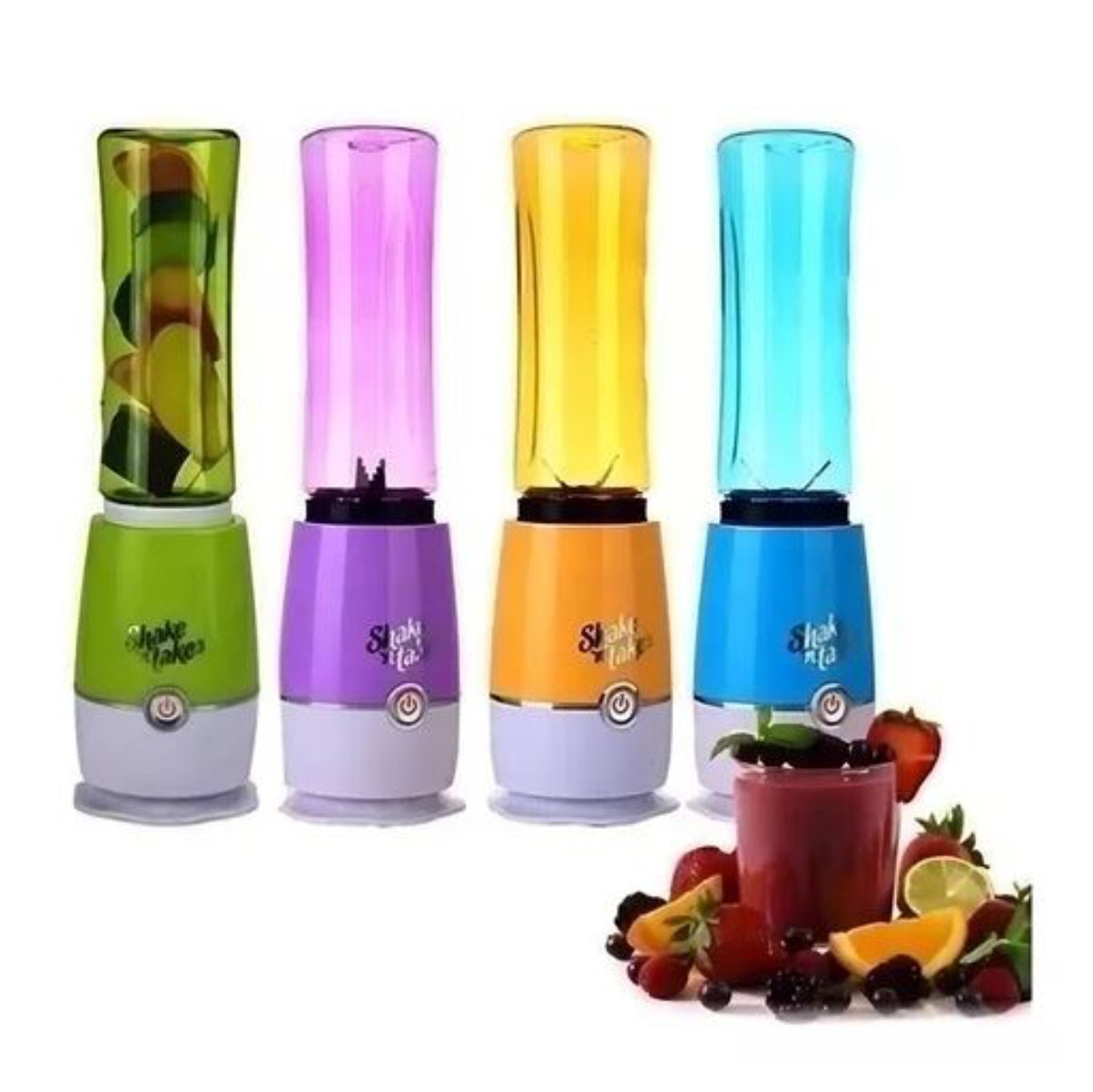 Mini Licuadora Batidos Doble Vaso