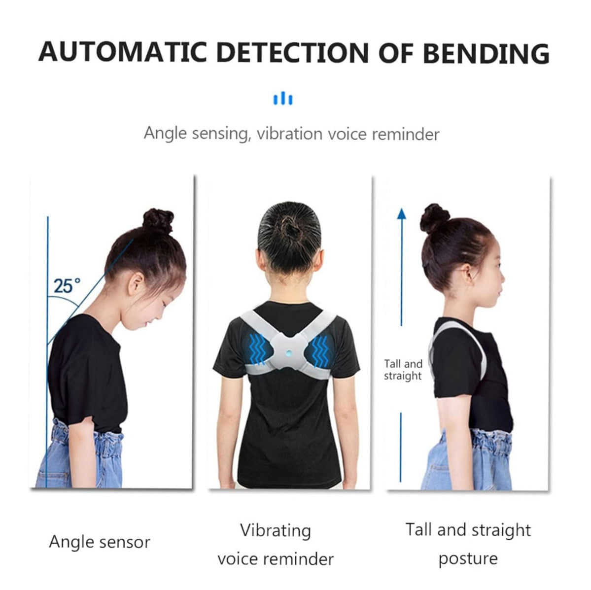 Corrector Postura Inteligente Vibracion