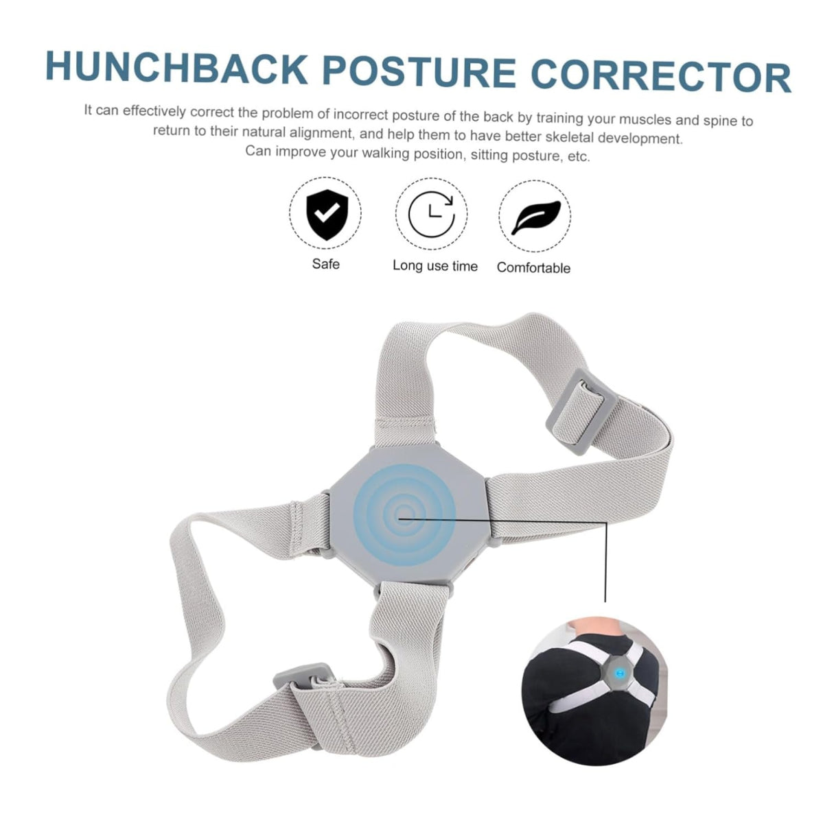 Corrector Postura Inteligente Vibracion