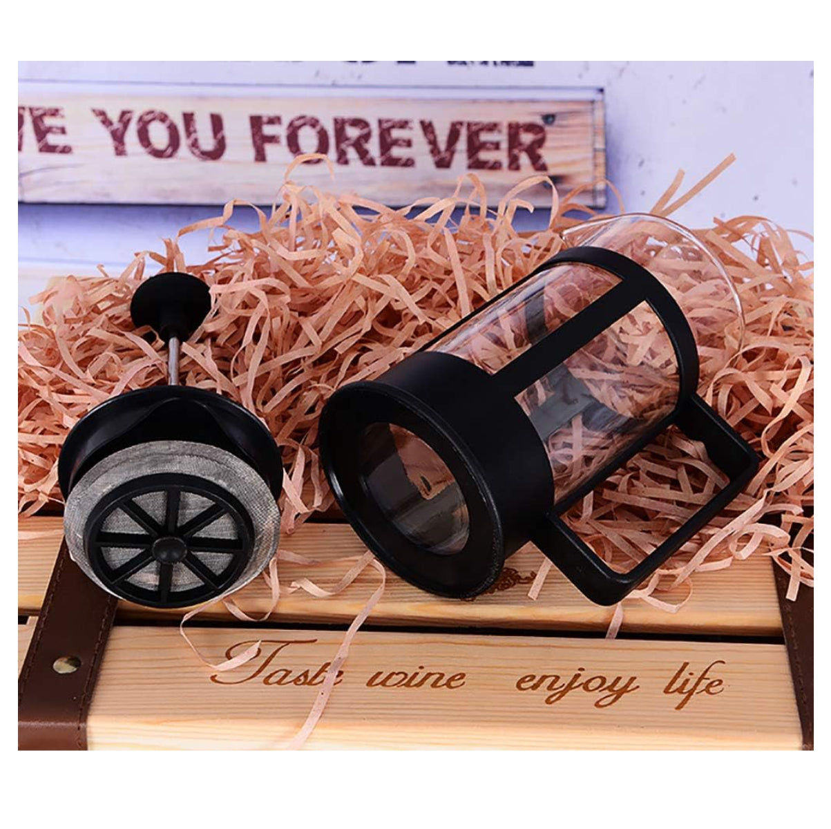 Molino de Cafe Mas Prensa Francesa Combo