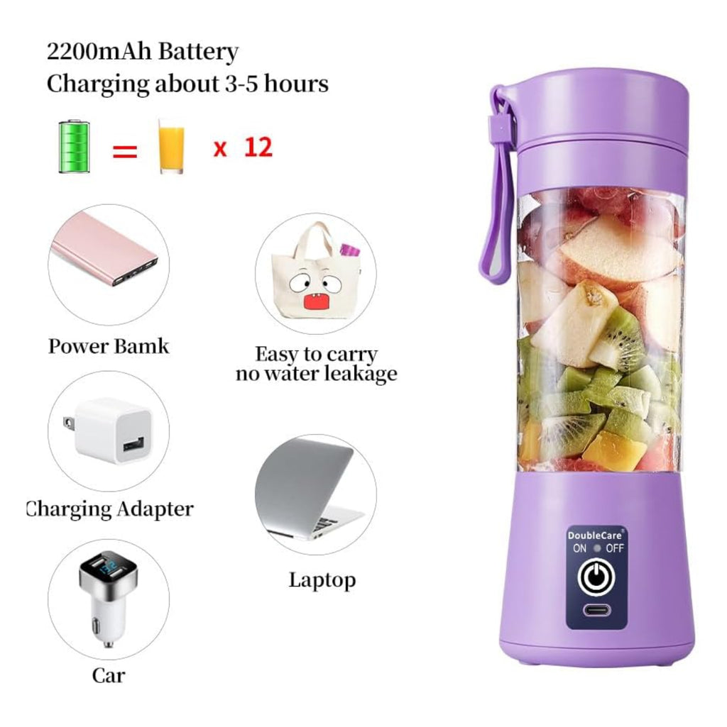 Licuadora Portatil Jugos Y Batidos 380ml