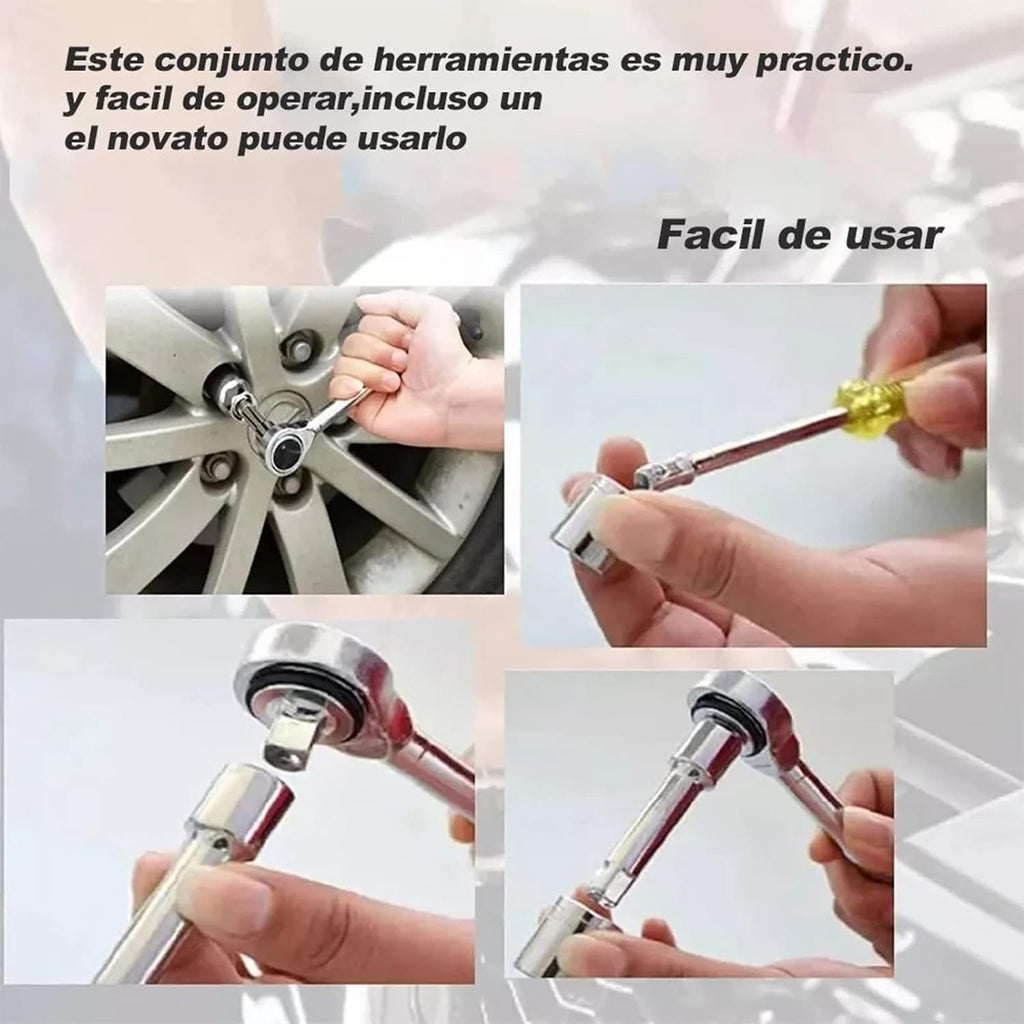 Juego De Raches Copas 40 Pcs Mecanica