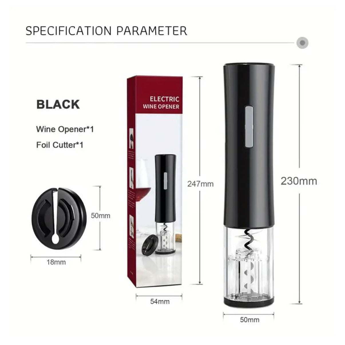 Sacacorchos Vino Recargable Usb