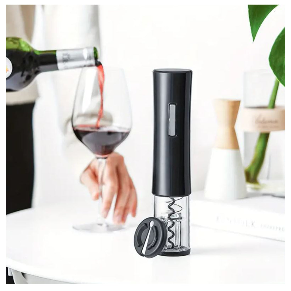 Sacacorchos Vino Recargable Usb