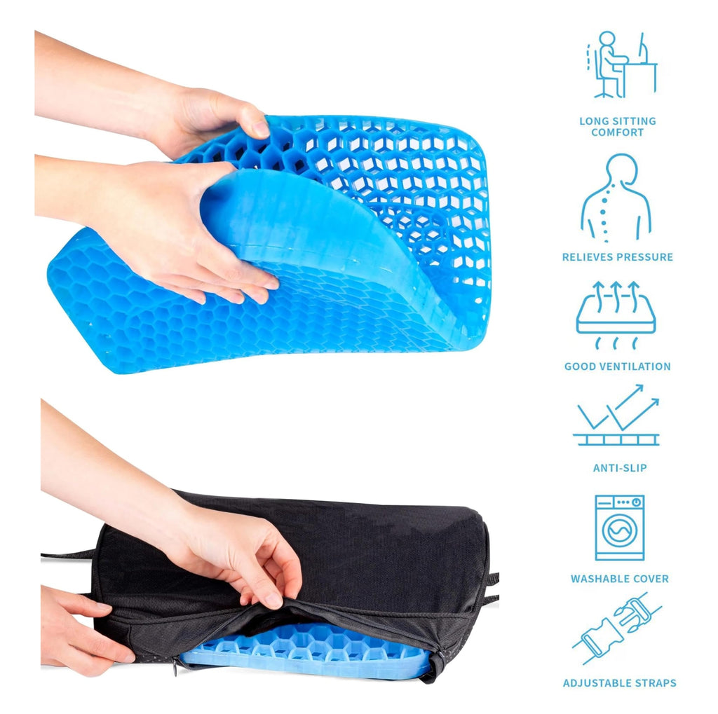 Cojin De Gel Para Espaldar Asiento Oficina