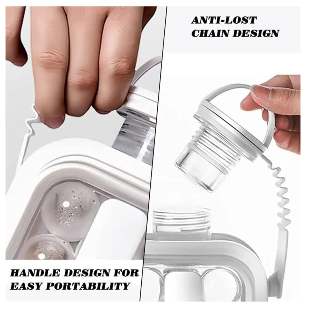 Botella para hacer bolas de hielo