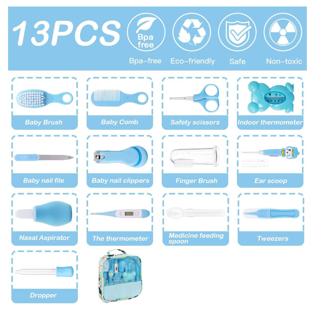 Kit de Cuidado y Aseo para Bebe estuche