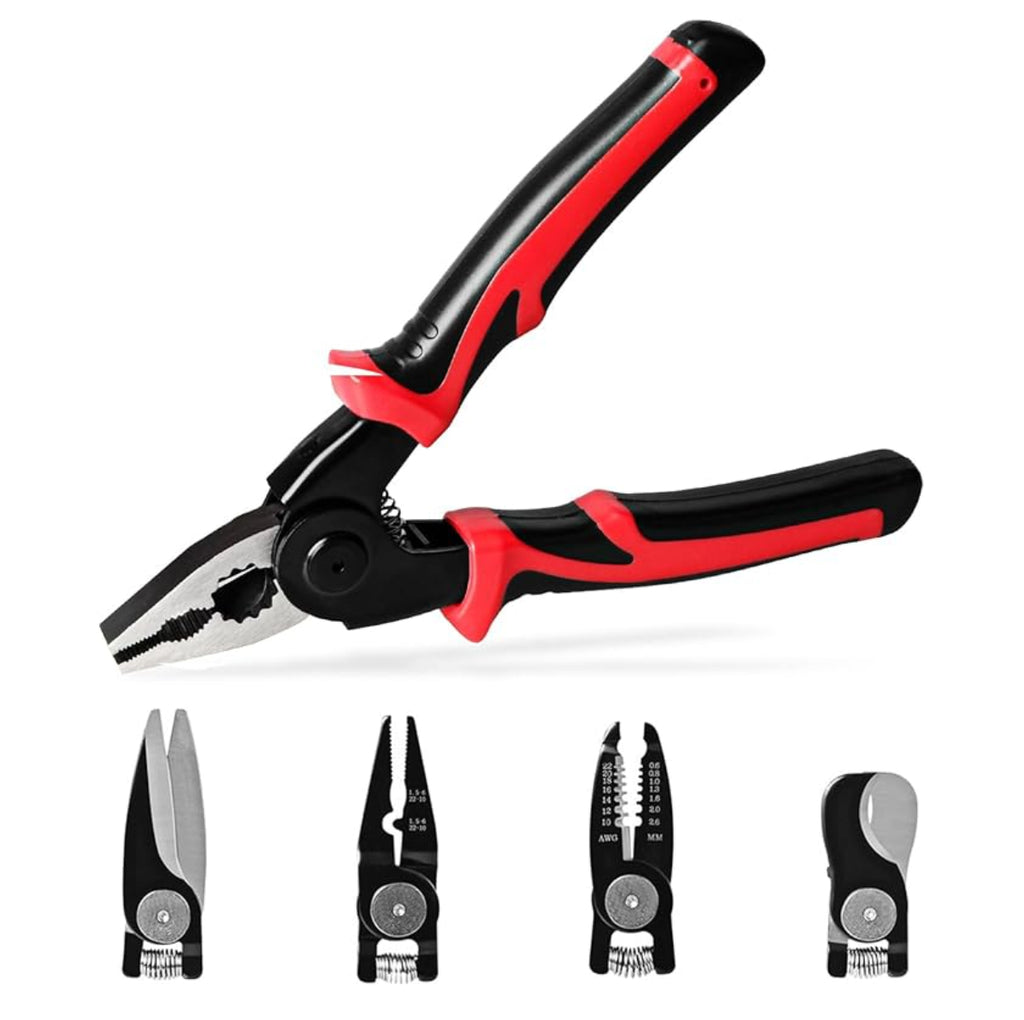 Juego De Alicates 5 En 1 intercambiable