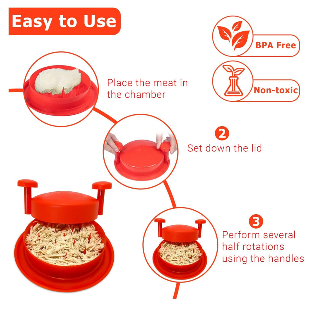 Desmenuzador Desmechador Pollo Carne