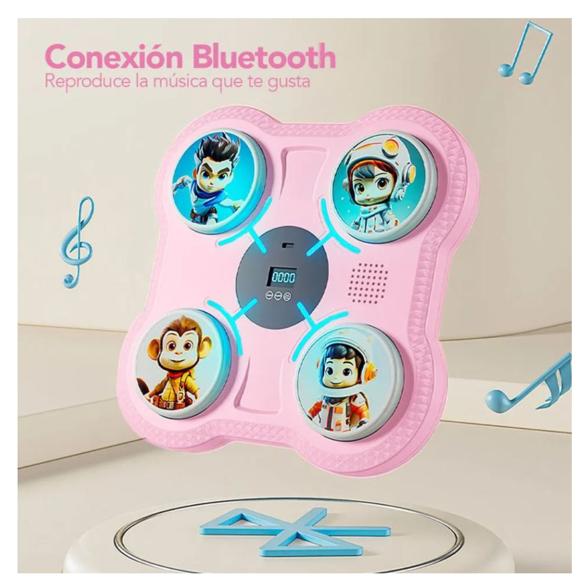 Maquina Boxeo música Bluetooth Intensame