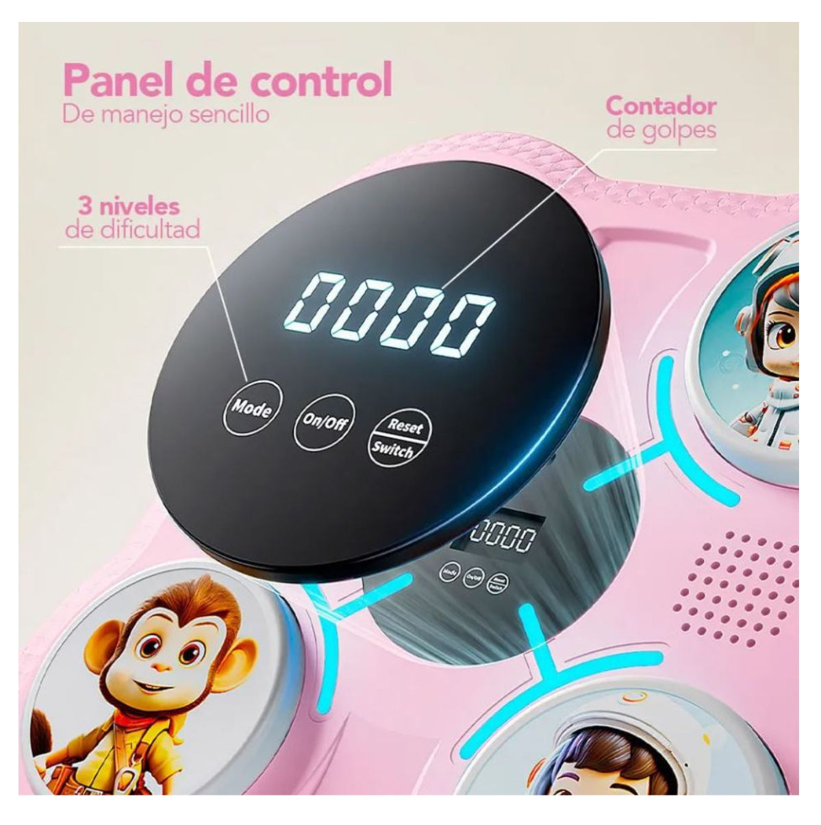 Maquina Boxeo música Bluetooth Intensame