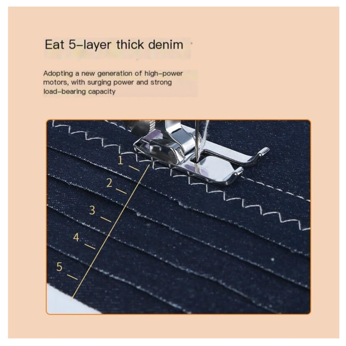 Maquina de Coser Principiantes Negra