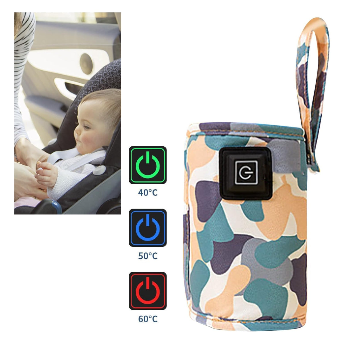 Calentador De Teteros Electrico Portatil