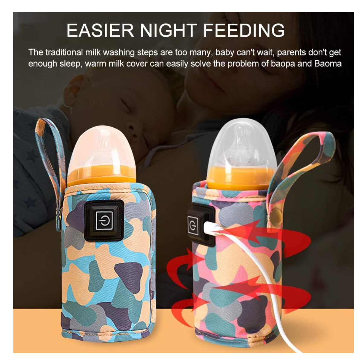 Calentador De Teteros Electrico Portatil