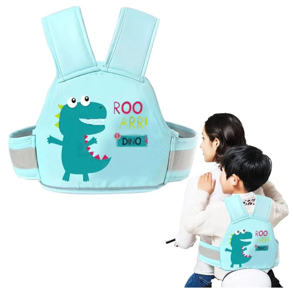 Cinturón Seguridad Moto Ajustable Niños