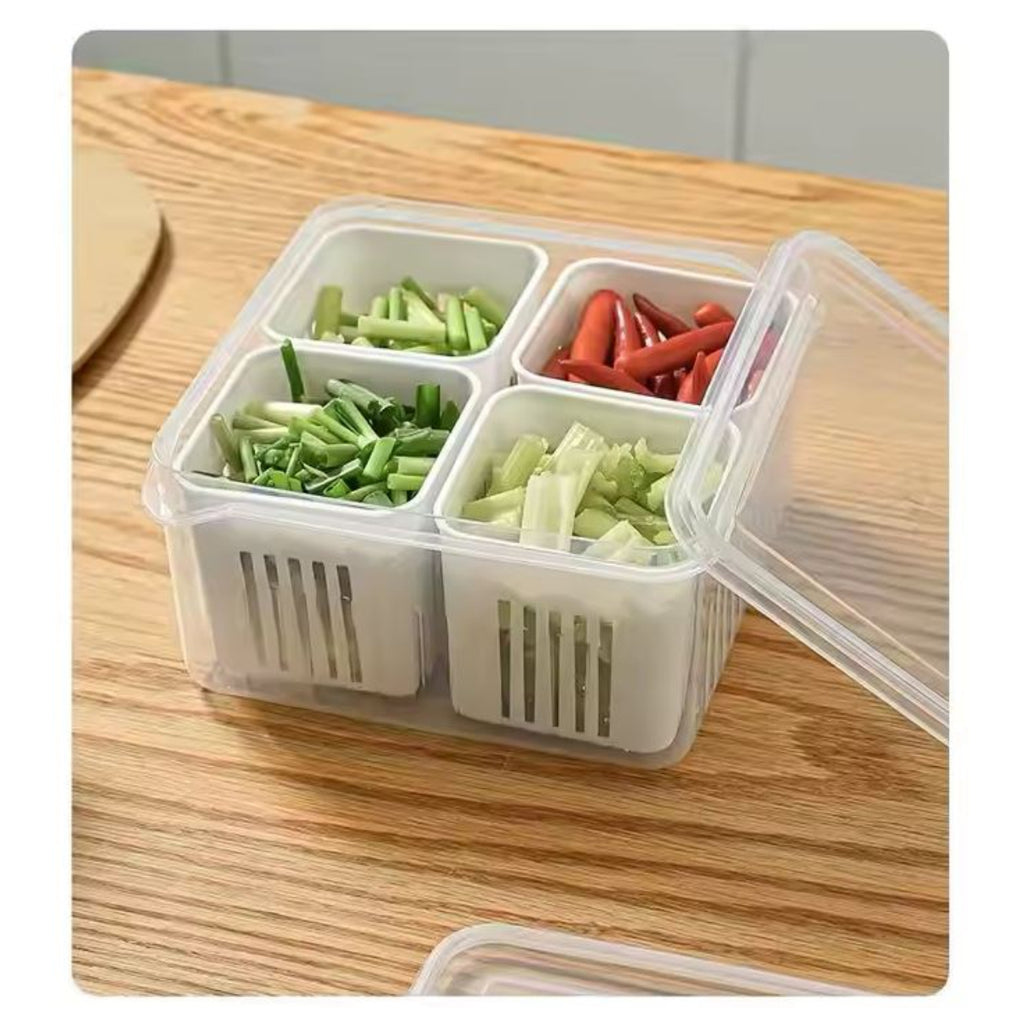 Contenedor y drenaje Hermetico Alimentos