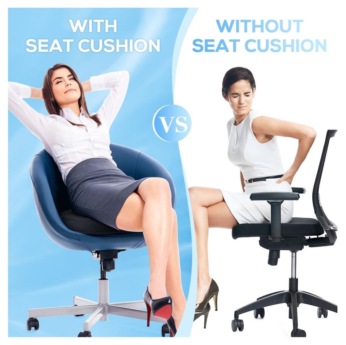 Cojin Espuma Viscoelásticagel Coxis Dona