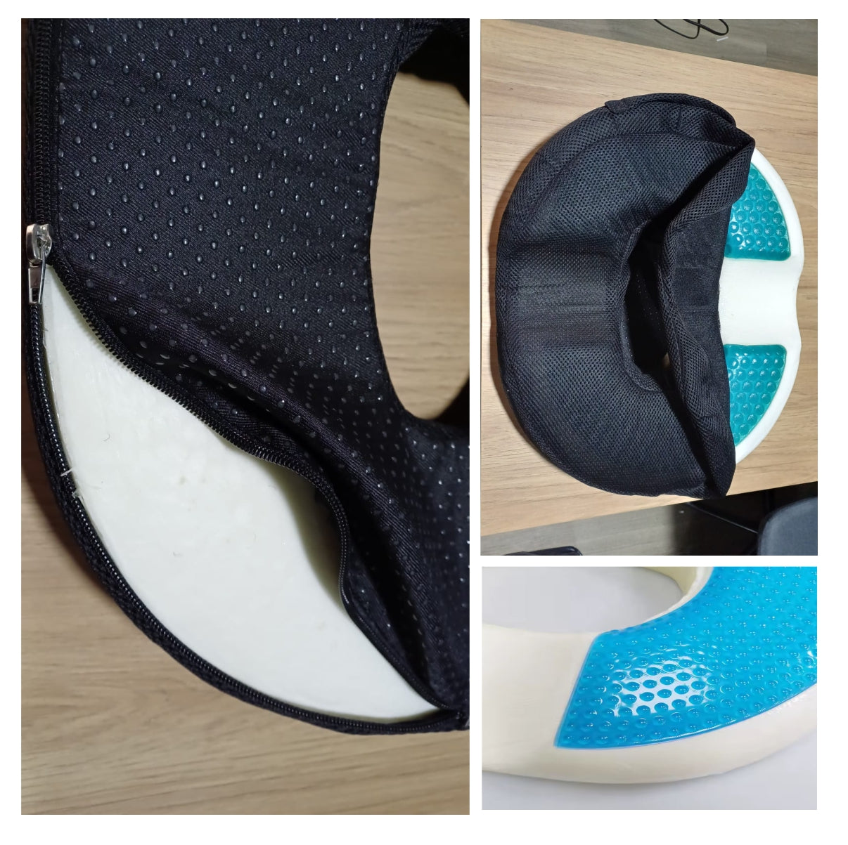 Cojin Espuma Viscoelásticagel Coxis Dona