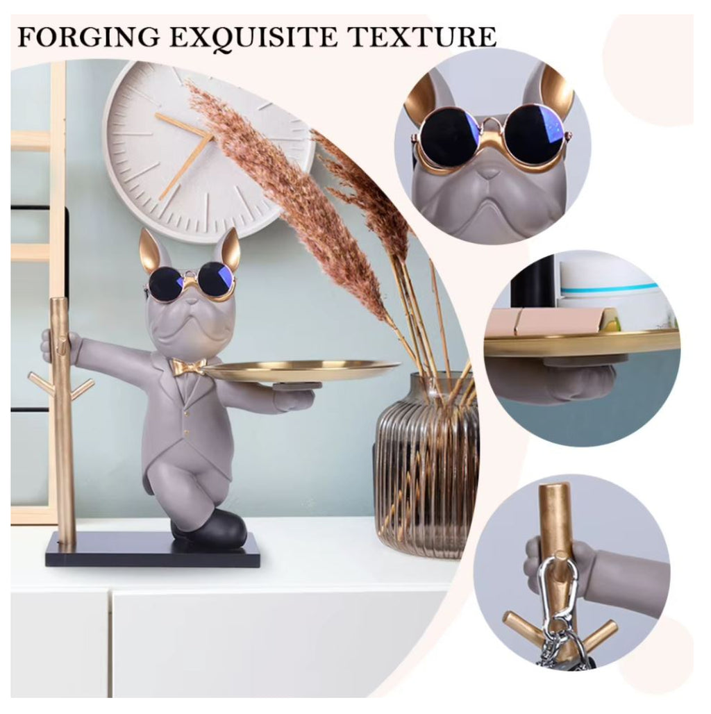 Estatua Perro Moderna Organizador