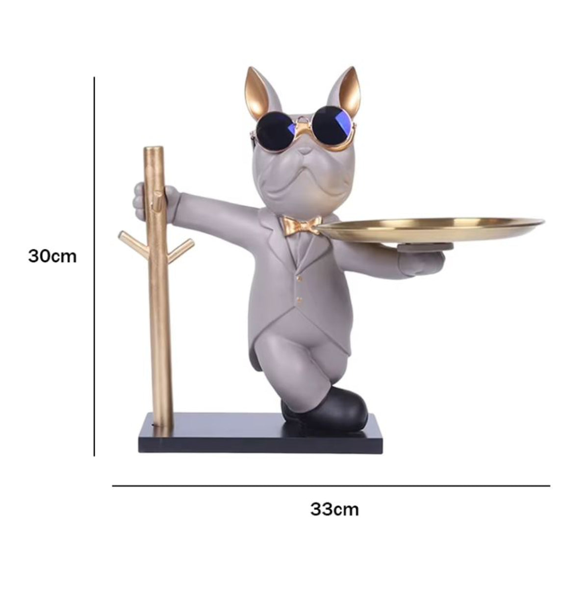 Estatua Perro Moderna Organizador