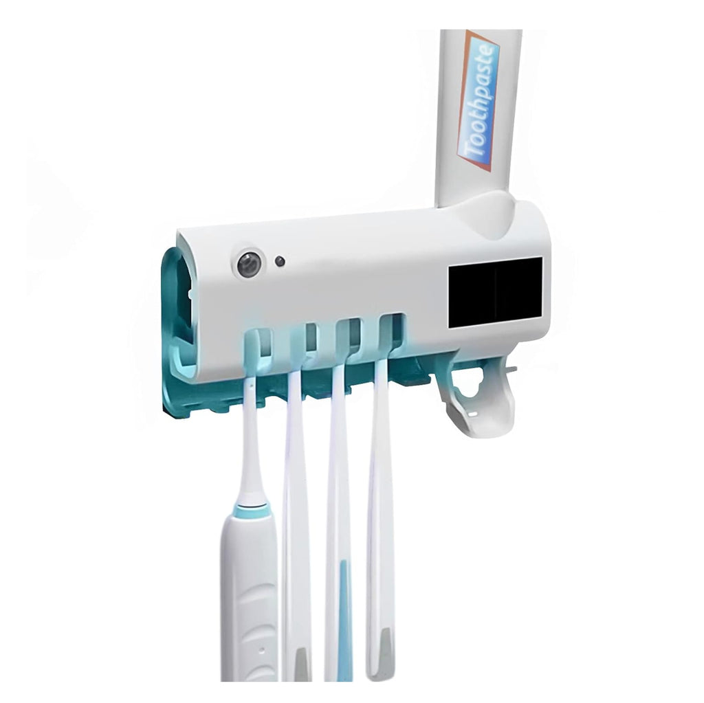 Soporte cepillo dental esterilizador uv