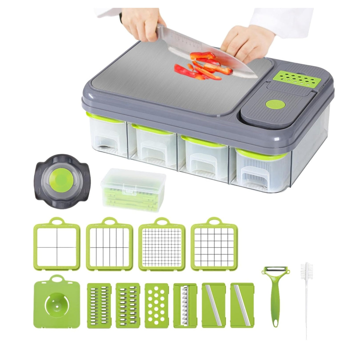 Picador de verduras Mandolina 28 en 1