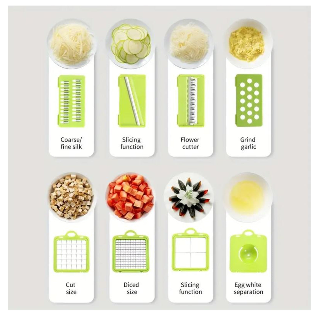 Picador de verduras Mandolina 28 en 1