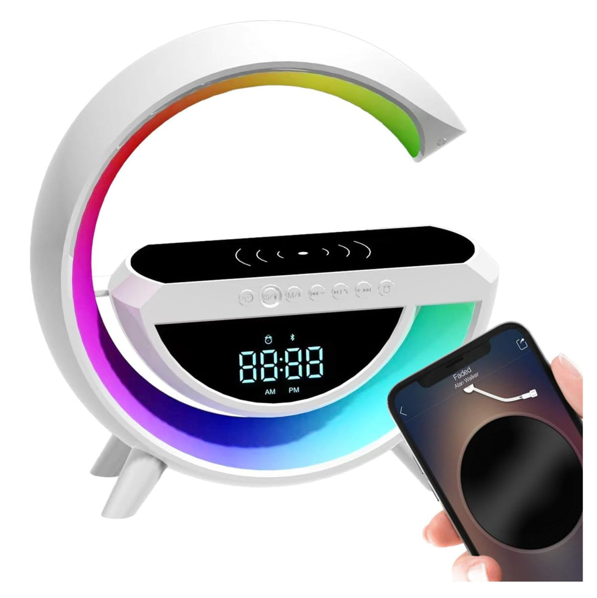 Lampara Cargador Altavoz Tipo G