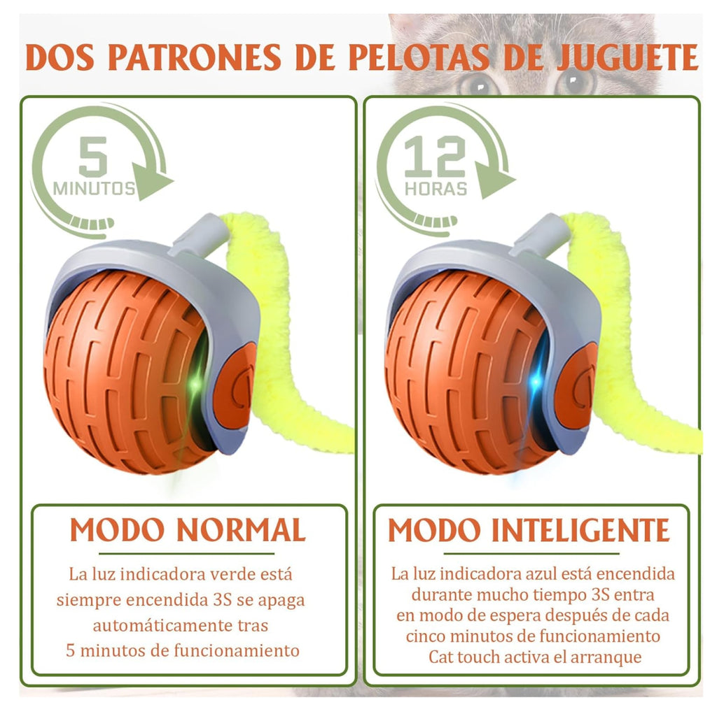 Juguete Pelota Para Gato Dos Velocidades