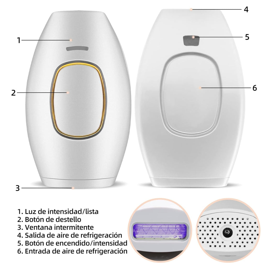 Depiladora IPL Laser eléctrica Profesion