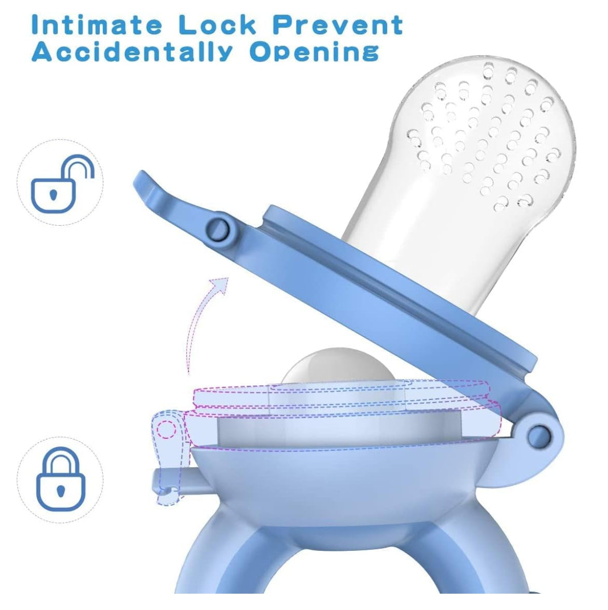 Chupo Fruta Alimentador Bebé+2 Repuestos