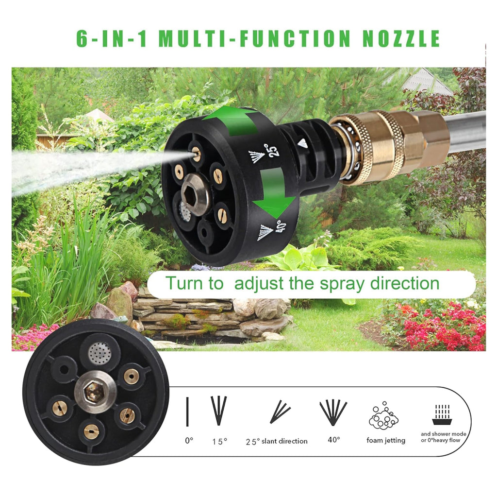 Hidrolavadora 2 baterías mas Accesorios