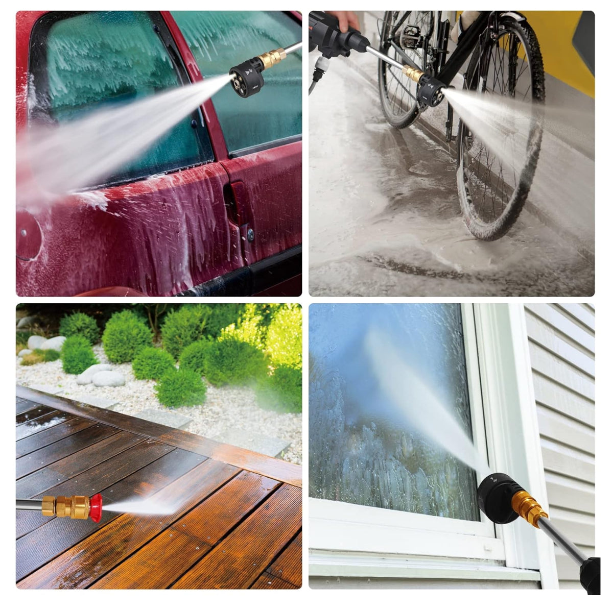 Hidrolavadora 2 baterías mas Accesorios