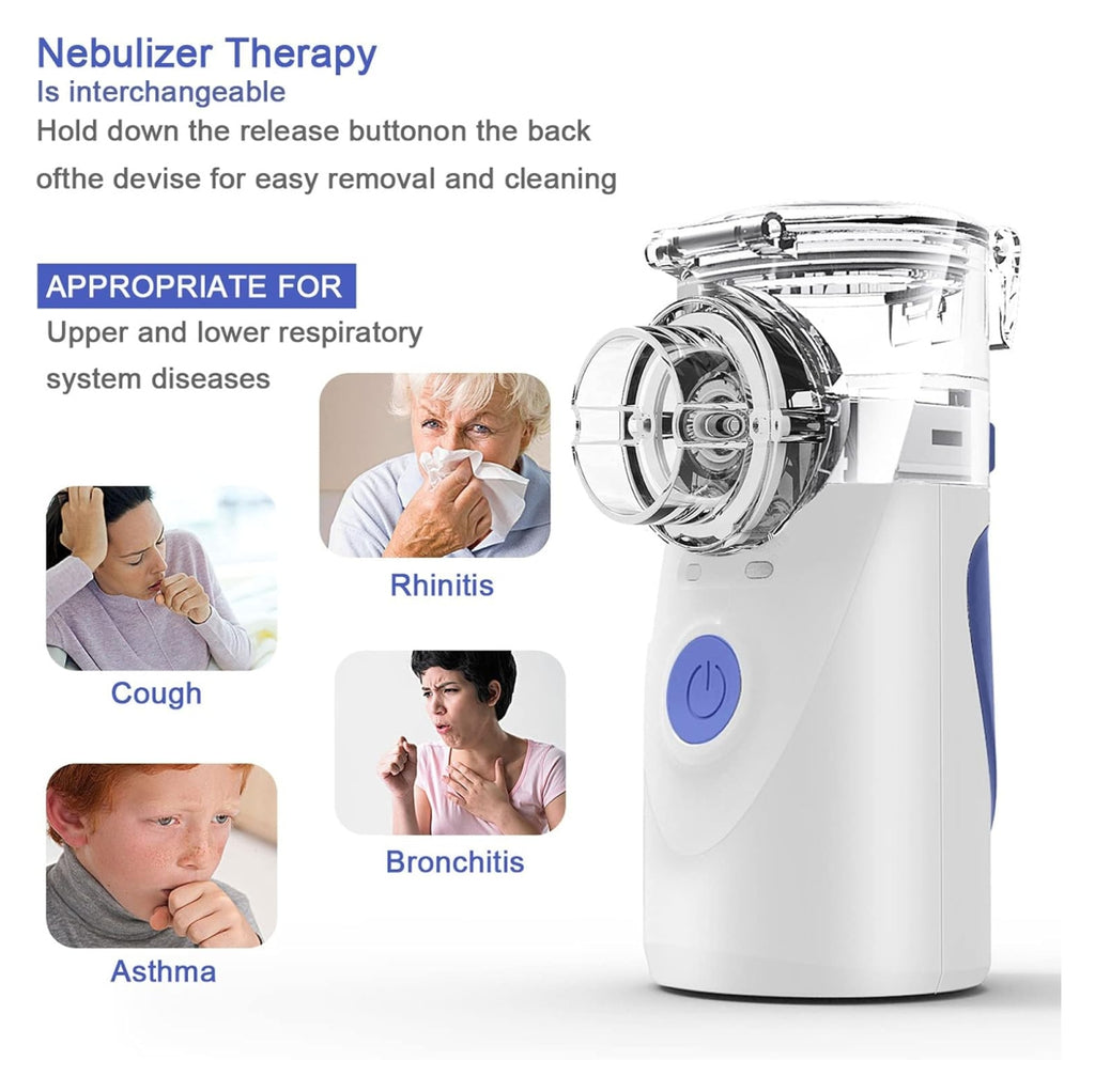 Inhalador nebulizador adultos niños Asma