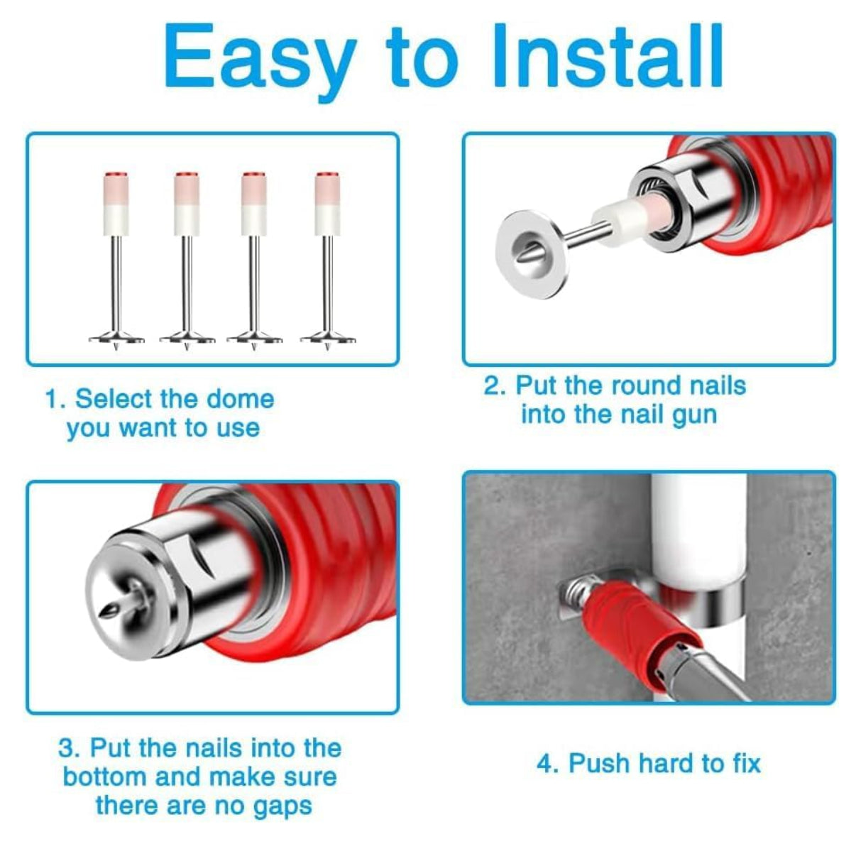 clavos Puntillas Remachadora caja 200PCS