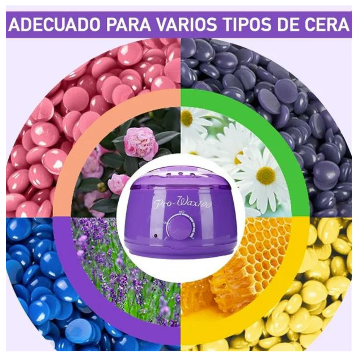 Olla Derretir Cera Depiladora Accesorios