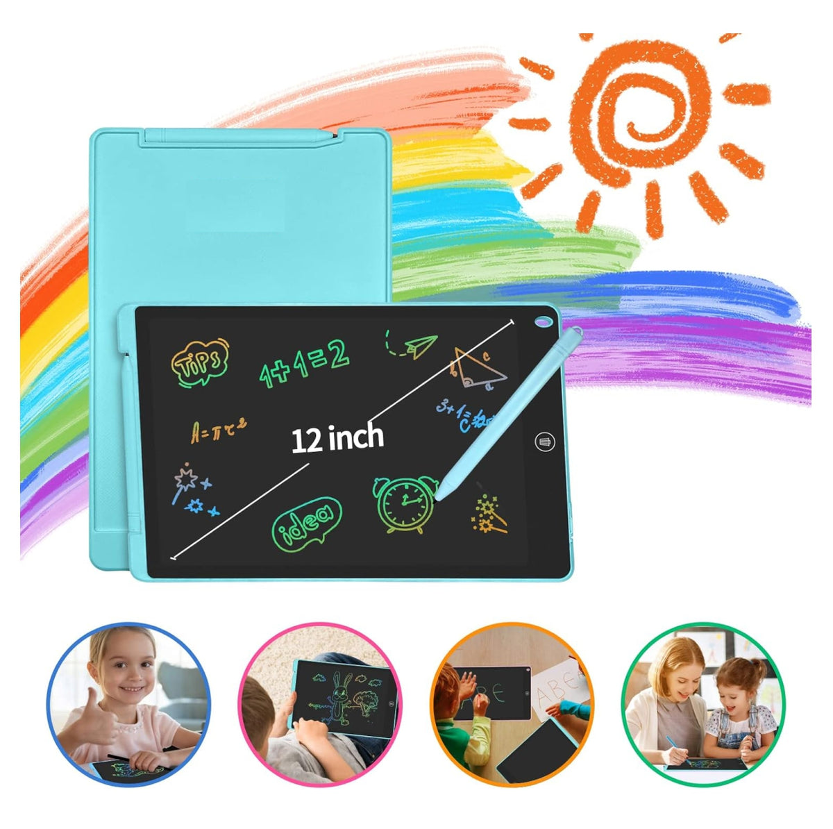 Tablero Pizarra Magica Niños Lcd 12pulga