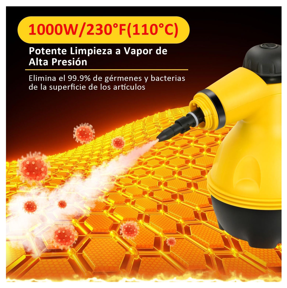 Pistola a Vapor Para limpieza Accesorios