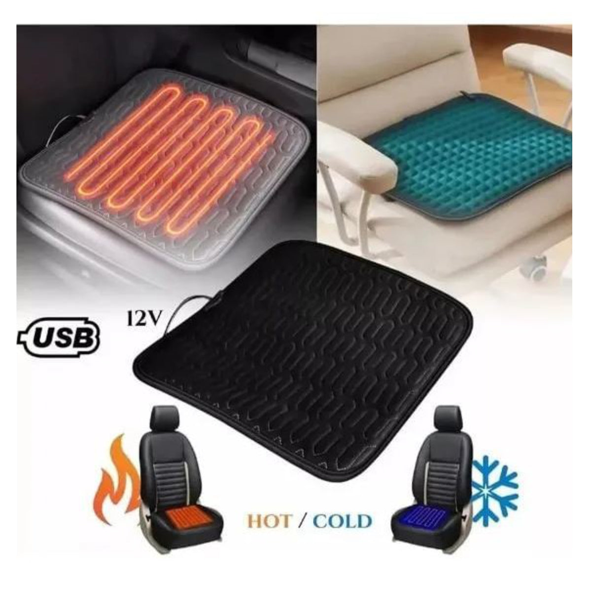 Cojin Almohadilla térmica Frio Calor