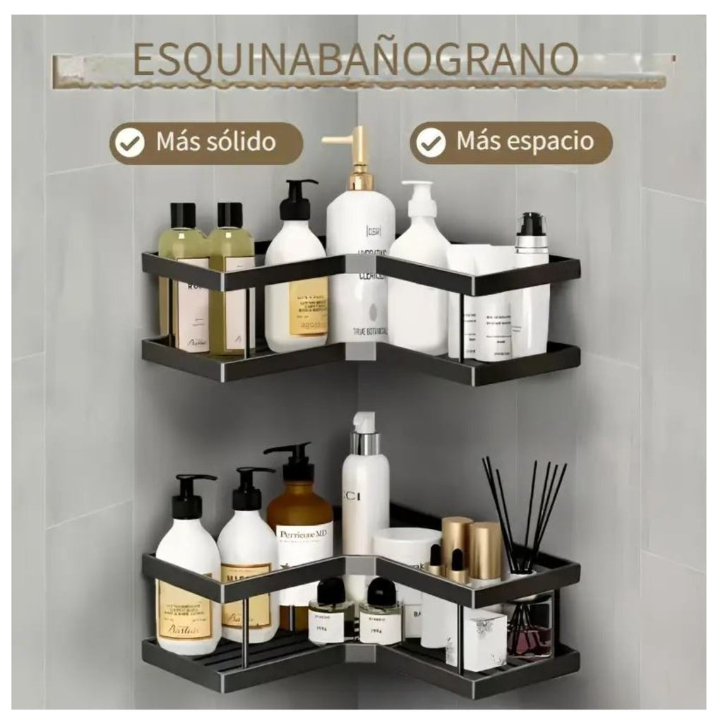 Organizador Adhesivo Baño 5pcs Esquinero