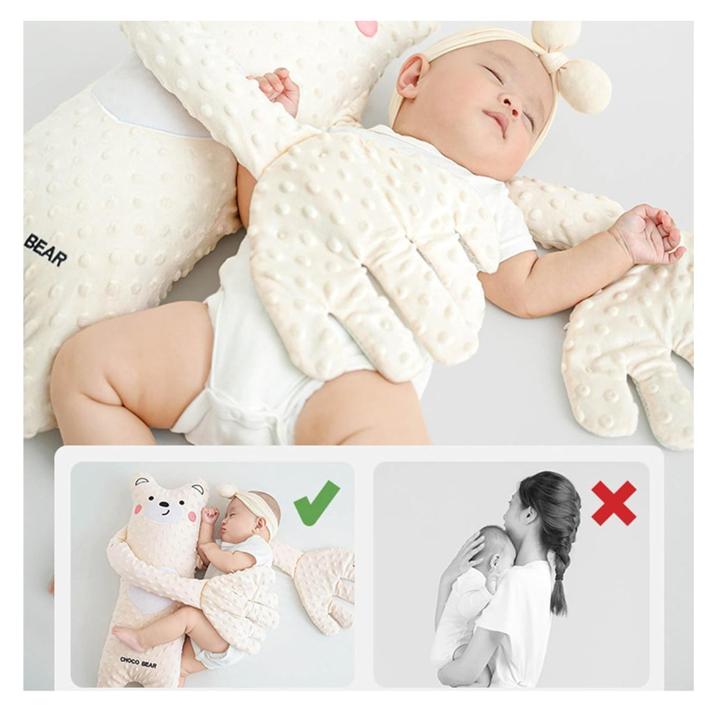 Almohada palmaditas Bebe ayuda a Domir