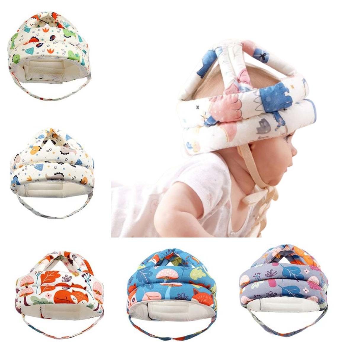 Casco Para Bebe MAS chupo de Fruta