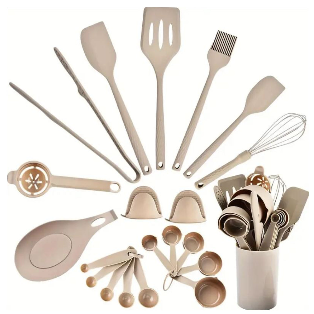 Utensilios cocina antiadherente KIT 21PC