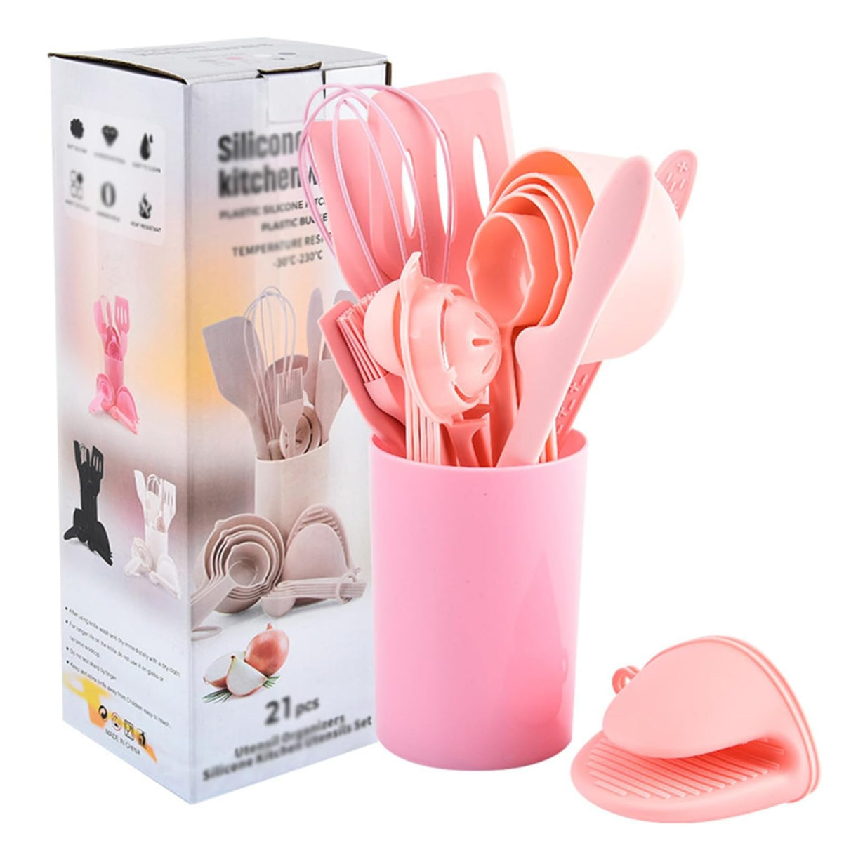 Utensilios cocina antiadherente KIT 21PC