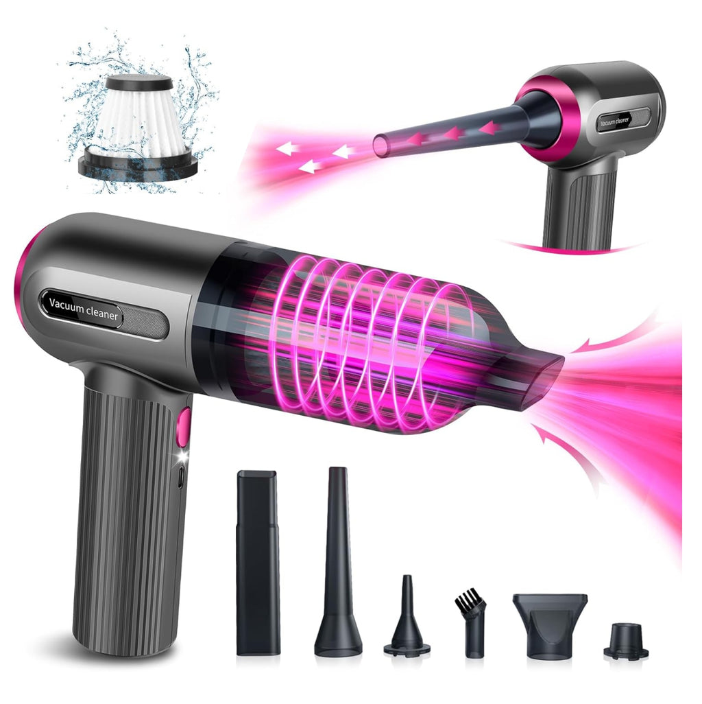 Aspiradora sopladora de Mano 7 en 1