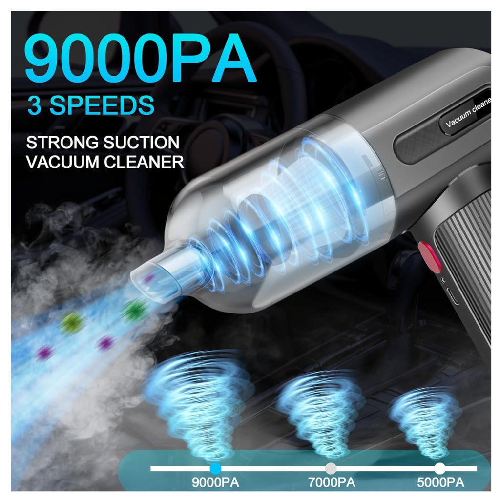 Aspiradora sopladora de Mano 7 en 1