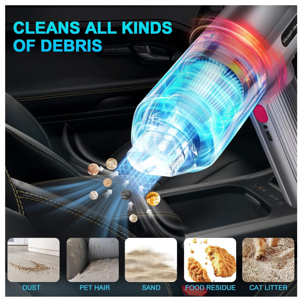 Aspiradora sopladora de Mano 7 en 1