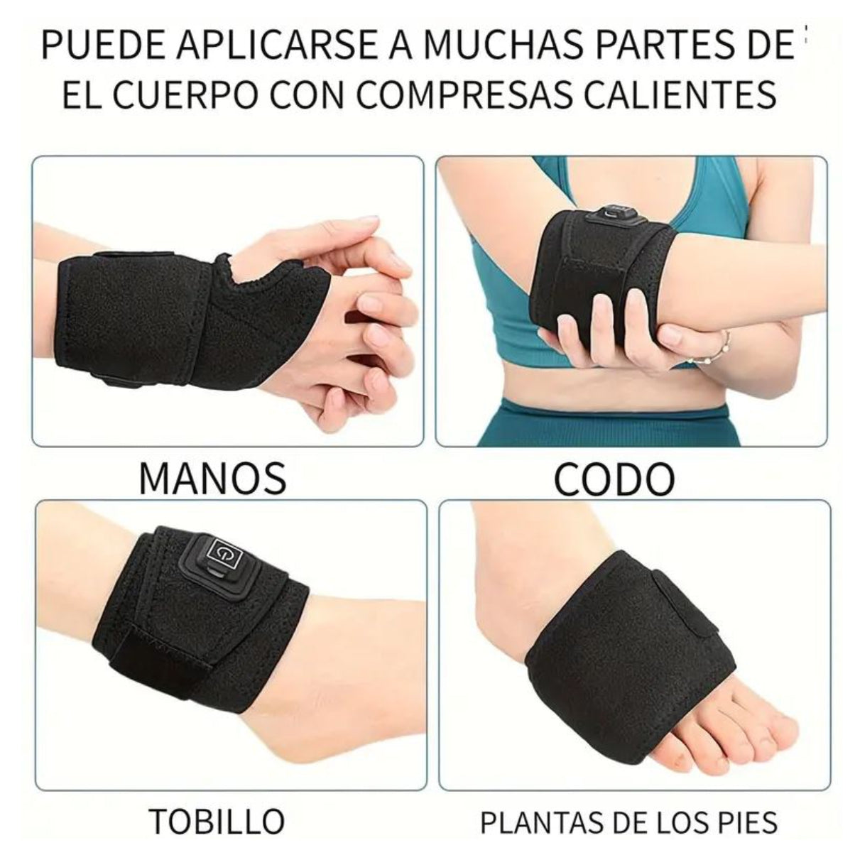 Muñequera Electrica termica 3 niveles