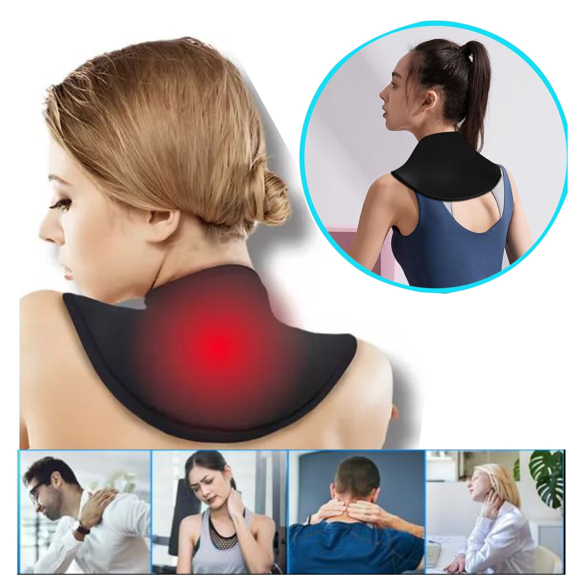 Compresa Almohadilla Gel Térmica Cuello