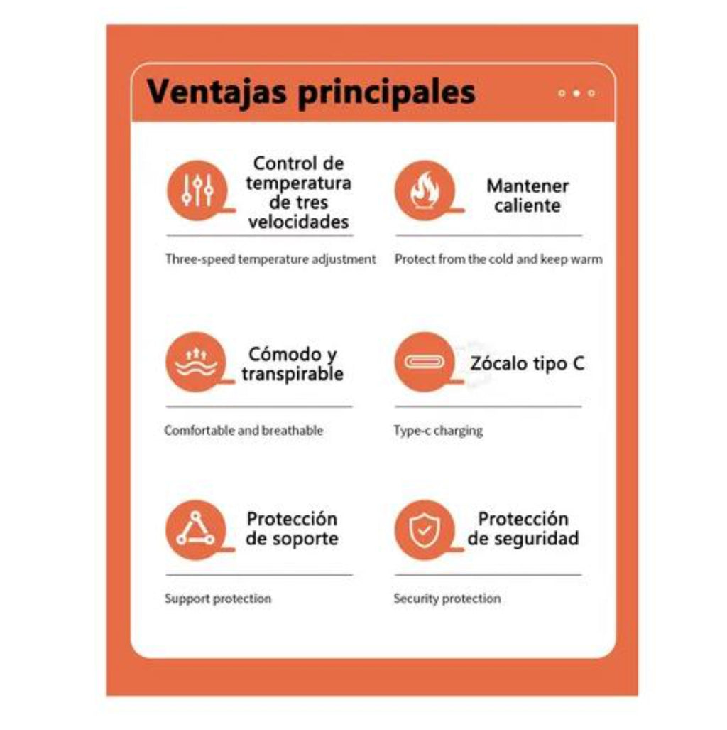 Tobillera Termica 3 Niveles alivio Dolor